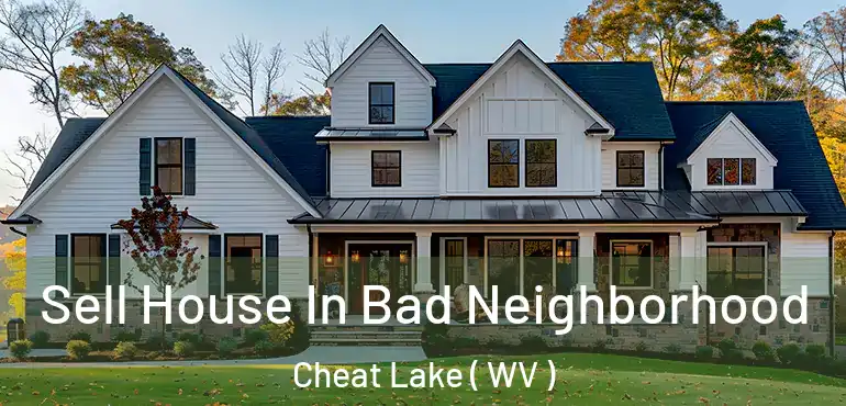  Sell House In Bad Neighborhood Cheat Lake ( WV )
