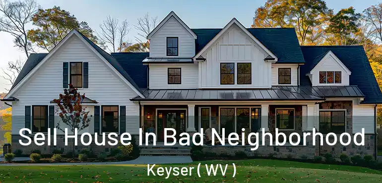  Sell House In Bad Neighborhood Keyser ( WV )
