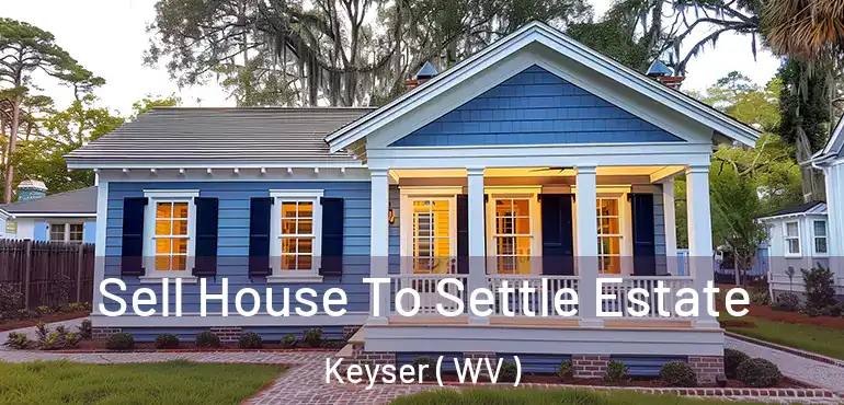  Sell House To Settle Estate Keyser ( WV )