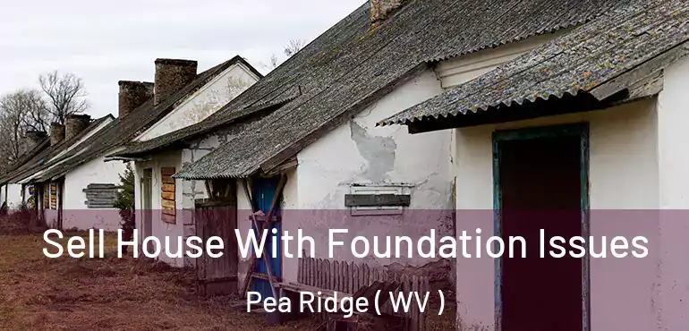  Sell House With Foundation Issues Pea Ridge ( WV )