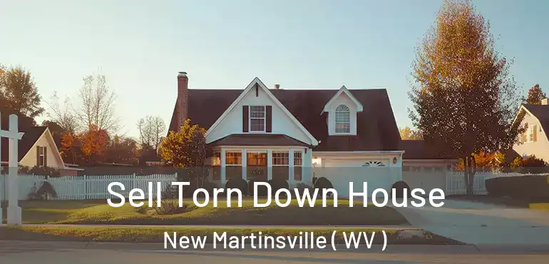  Sell Torn Down House New Martinsville ( WV )