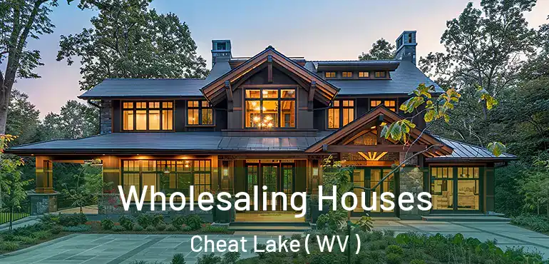  Wholesaling Houses Cheat Lake ( WV )