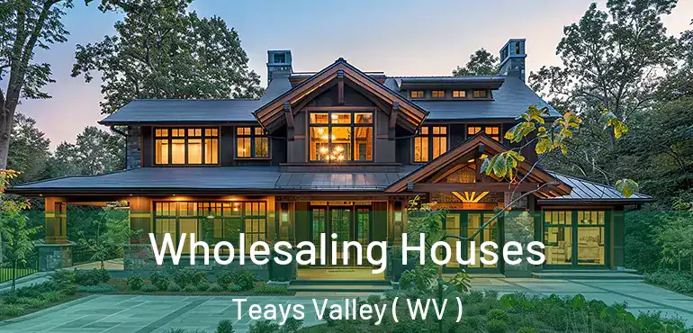  Wholesaling Houses Teays Valley ( WV )